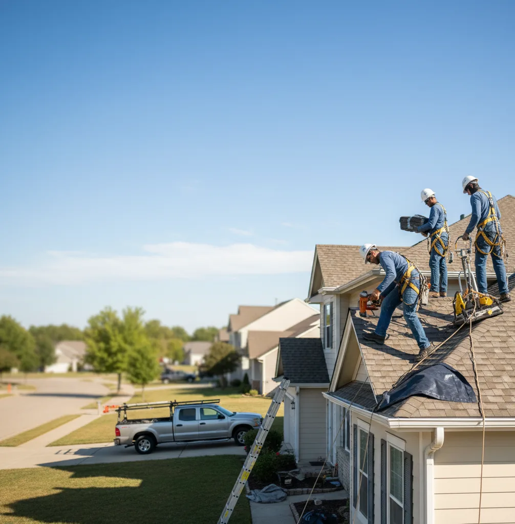 Roof Repair in Bland
